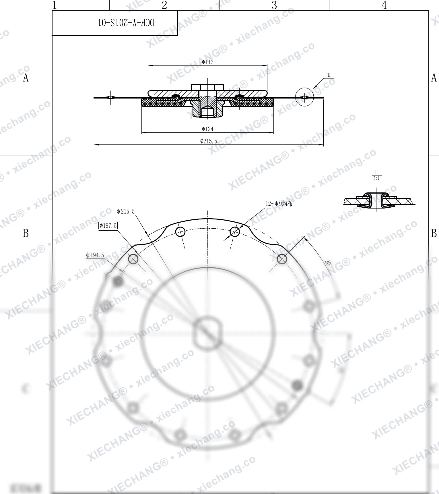 DCF-Y-102S-01 — Bản vẽ lắp ráp