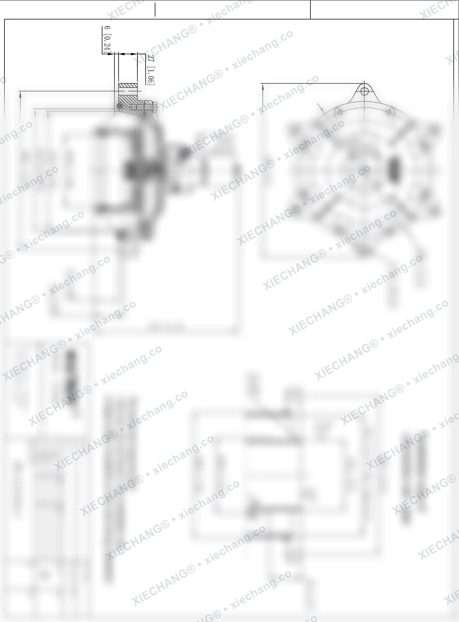 WPS-CA/EP102.B · van kiểu ngâm — Bản vẽ lắp đặt