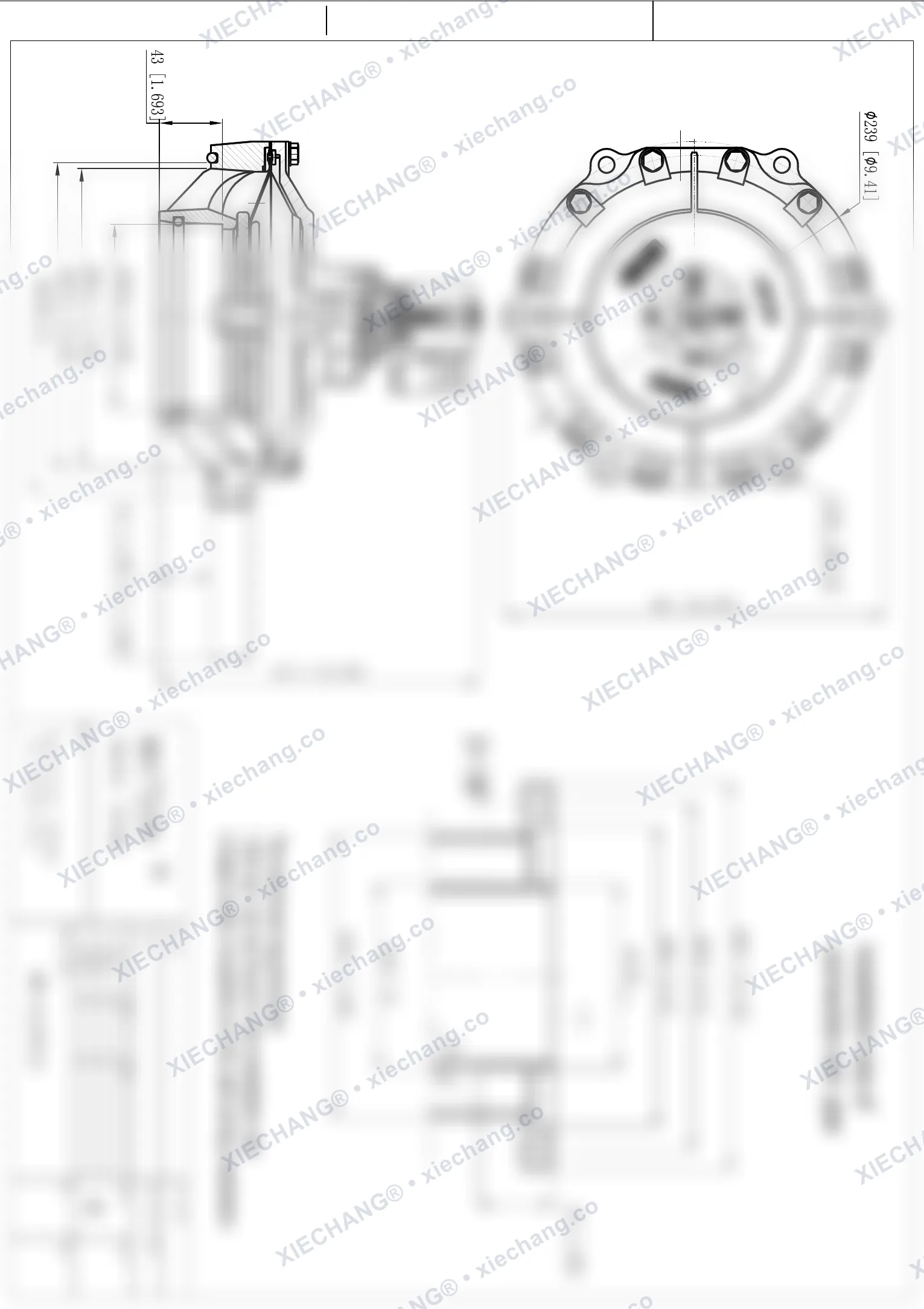 WPS-CA/EP115 · van kiểu ngâm — Bản vẽ lắp đặt