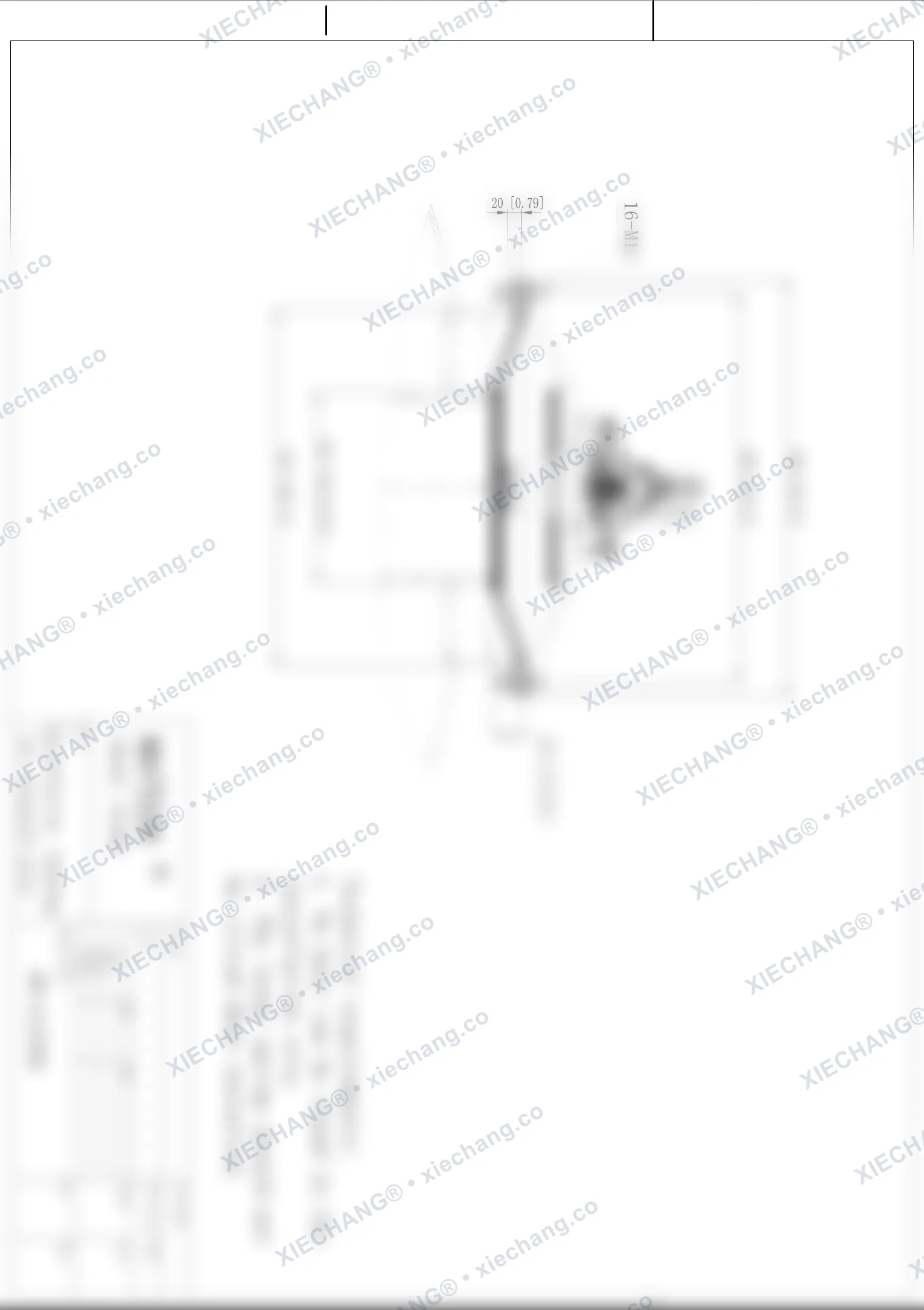 WPS-CA/EP250 · 10 inch · van lớn áp suất siêu thấp — Bản vẽ lắp đặt