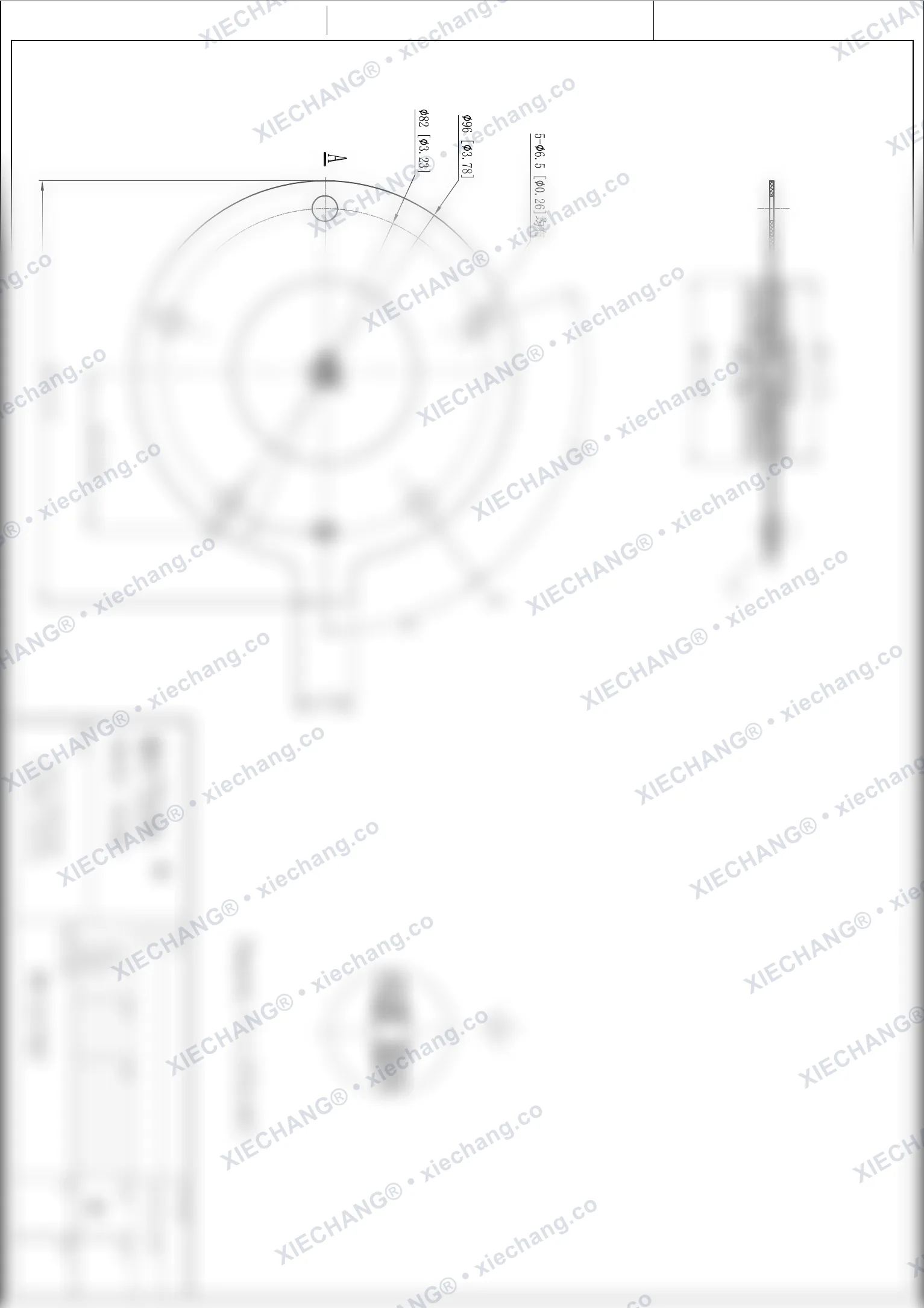 WPS-CA/TG25 — Bản vẽ lắp ráp