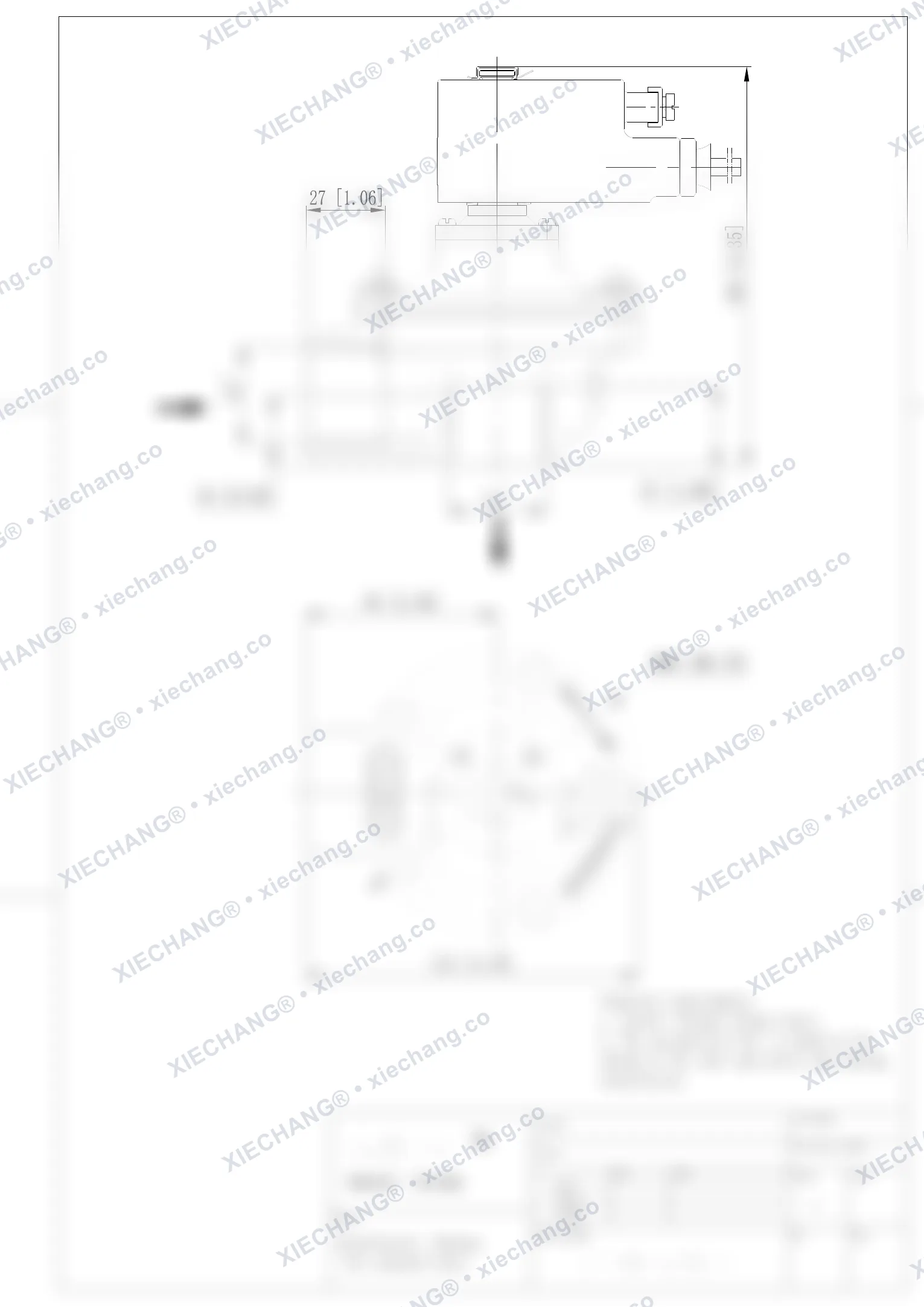 WPS-F-CA/TG25 · van ren ngoài / phòng nổ — Bản vẽ lắp đặt
