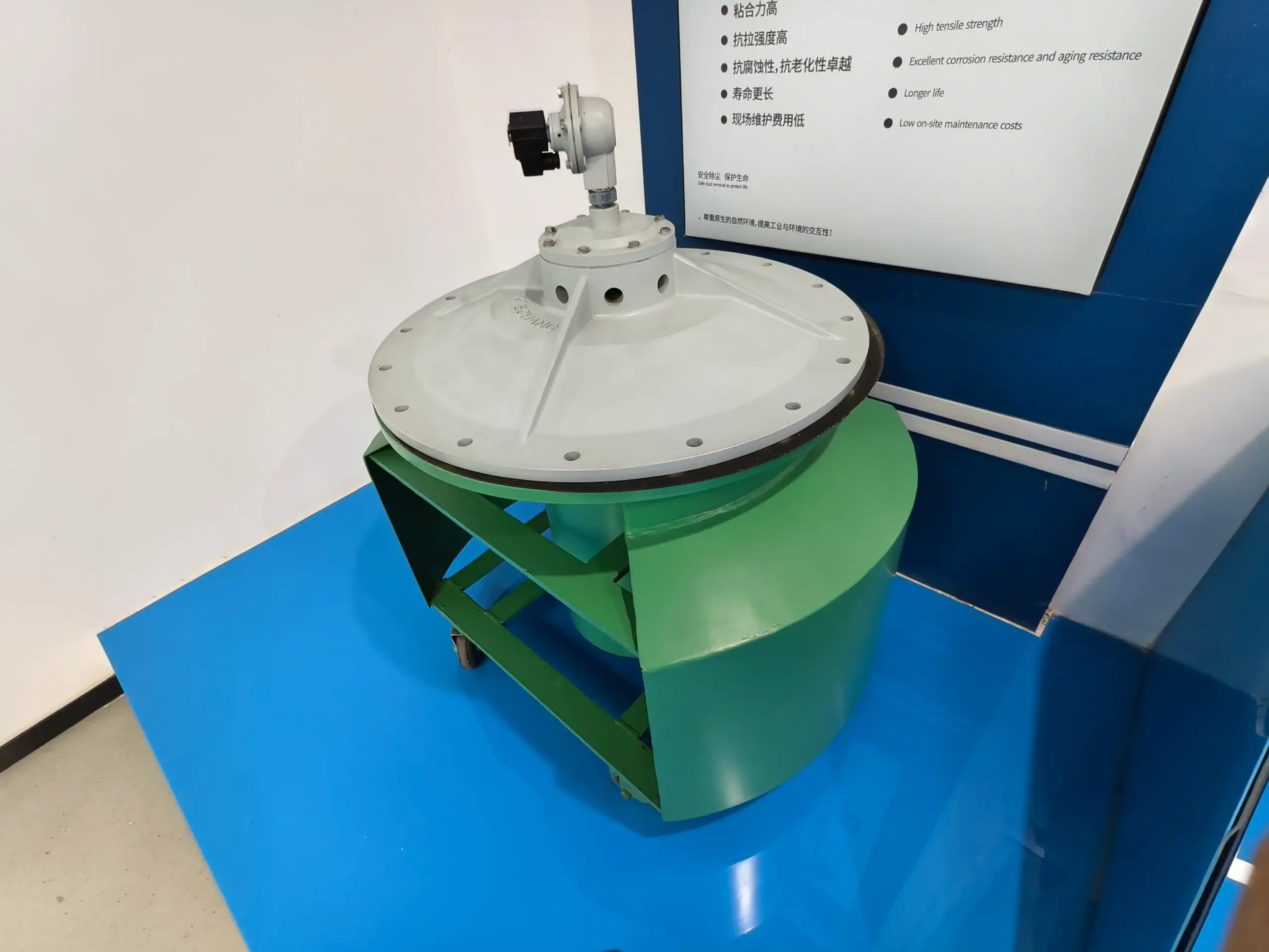 Chi tiết lắp đặt van xung khí cỡ lớn DMY-III