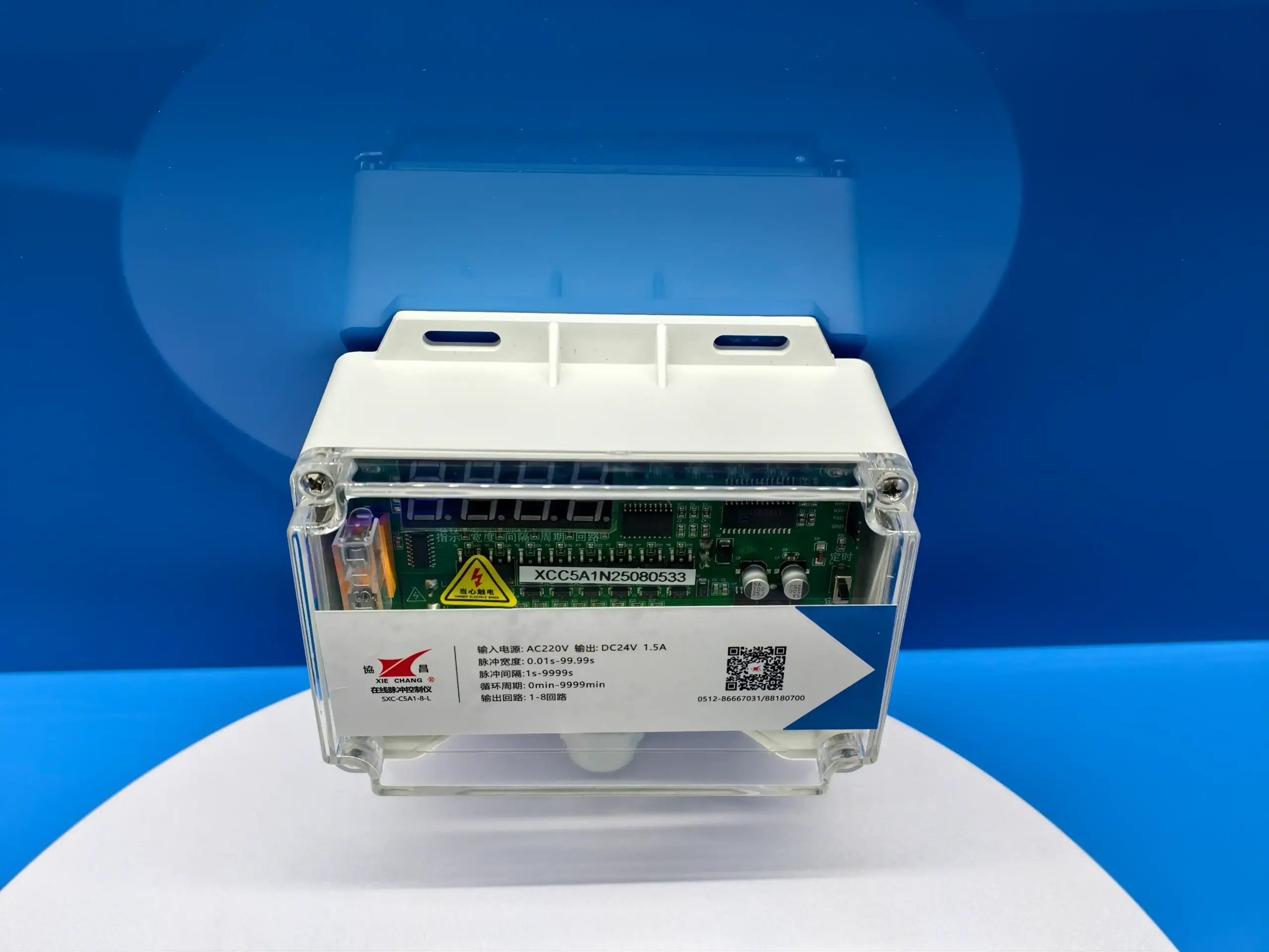 Bộ điều khiển xung khí Xiechang® SXC-C5A1-8-L, chi tiết sản phẩm 1