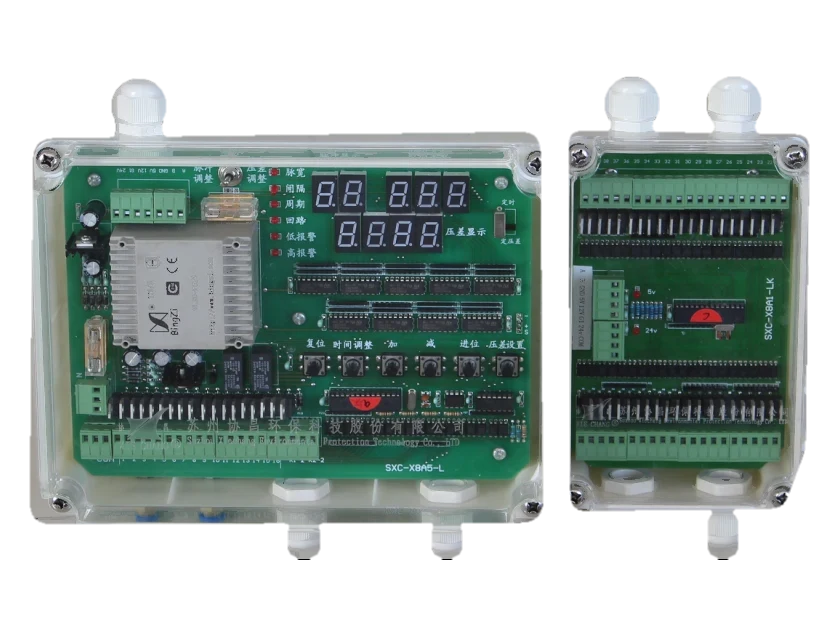 Bộ chính điều khiển xung 3 trong 1 Xiechang® SXC-X8A5 kèm module mở rộng